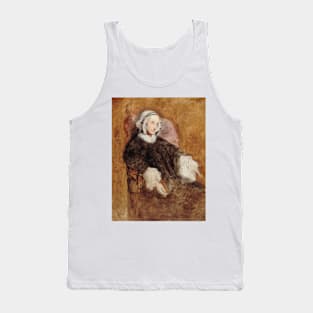 Portrait de la Reine Marie-Amelie en deuil by Ary Scheffer Tank Top